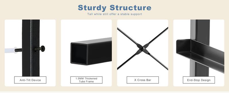 SweetFurniture Dresser,Tall Drawer Organizer Storage Drawers Fabric Storage Tower with 10 Drawers, with Fabric Bin, Wood Top for Bedroom, Closet