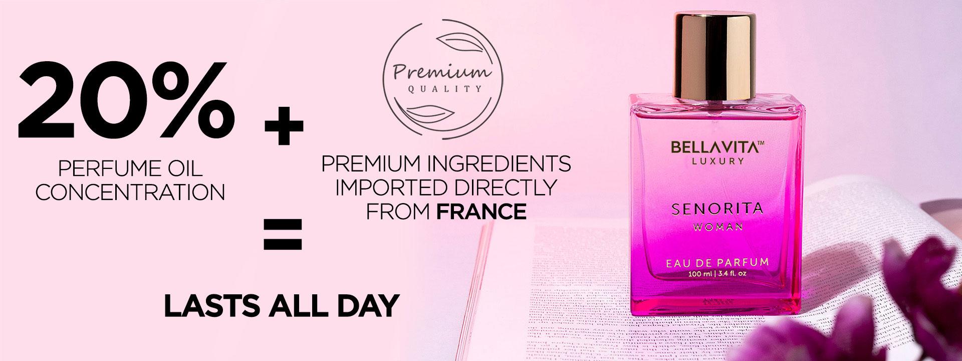 Bellavita Luxury Senorita Eau De Parfum | Women’s Perfume | Playful, Sweet & Confident Notes | Long-Lasting | Vegan & Cruelty-Free