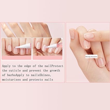 Nail Growth Oil, Cuticle Oil Pen, Nail Oil Strengthener, Multicolor Cosmetics Nail Growth Oil, For Anti Dead Skin, Exfoliation and Edge Care Moisturize Nail Care