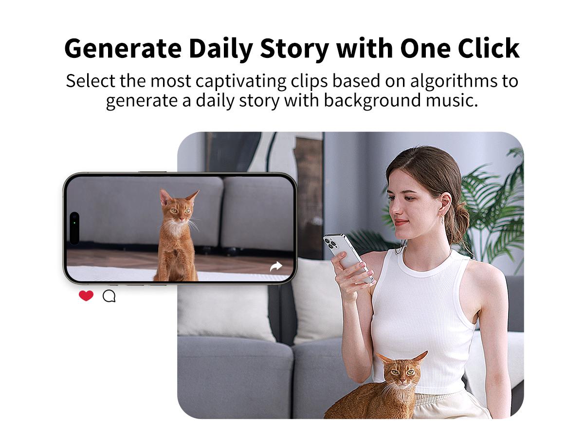 PETKIT YumShare Solo Smart Automatic Pet Feeder with Camera, White, 1080P HD Video, Night Vision, and 2-Way Audio, WiFi Cat Dog Dry Food Dispenser with Non-Stick Food Bowl and Smart App Control bowl/dish