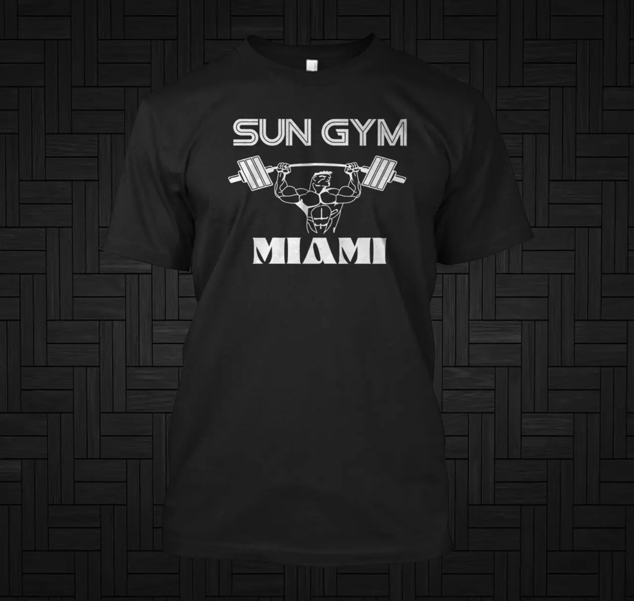 Sun Gym Miami Graphic Tee | Pain and Gain Movie Bodybuilding Gym T-Shirt Top Soft Vintage Tshirt