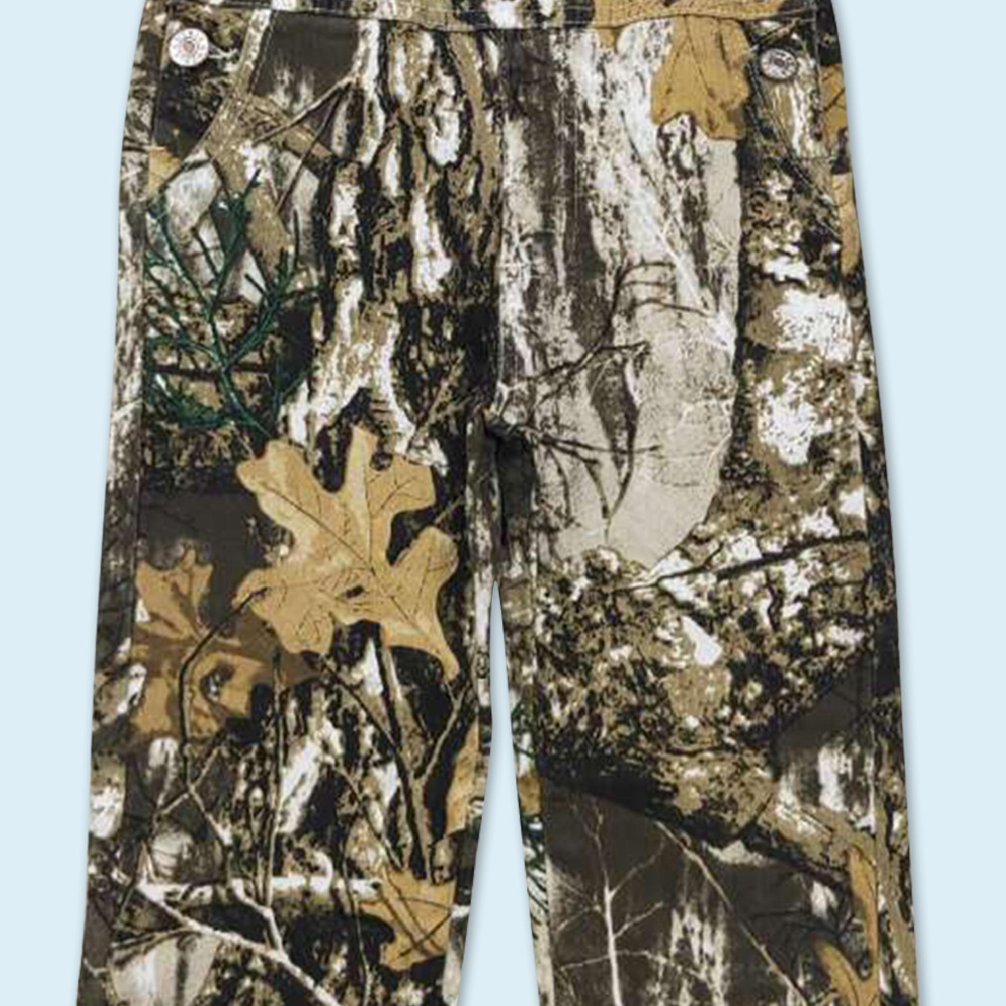 Hunting season kids boy camouflage jeans overall