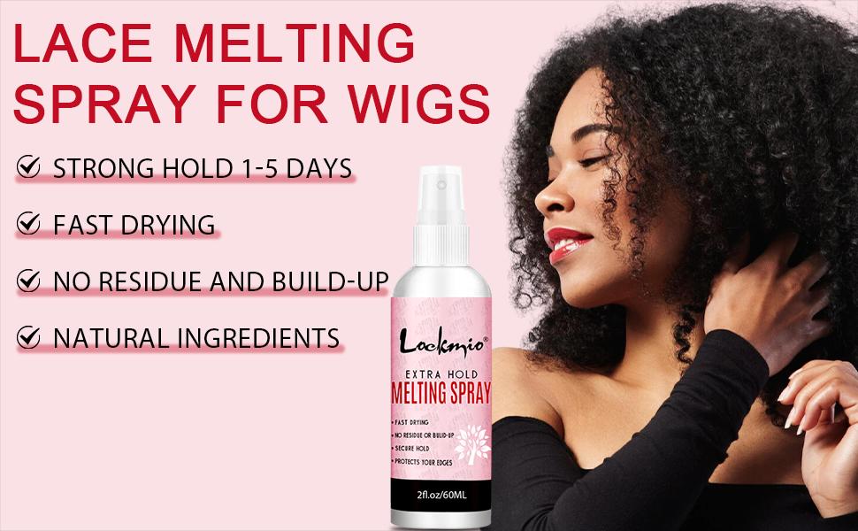 15 Count Wig Kit for Lace Front Wigs,Strong Hold Melting Sprayfor Wigs/Wig Glue Lace Glue/Hair Wax Stick/Lace Melting Band/Edge Control/Edge Brush/Wig Cap - Wig Accessory Essentials Kit,valentine's day gifts for her/him