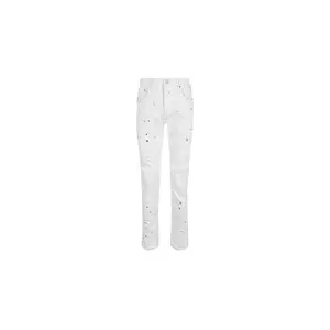 Low Rise Skinny Jeans "OPTIC WHITE" P001 OWPB122