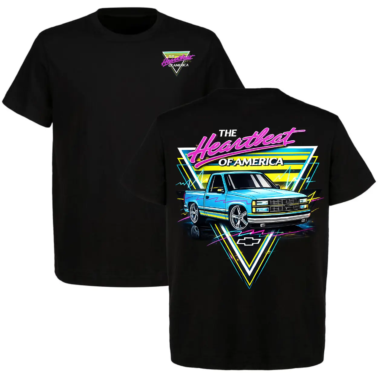 OBS Chevy Trucks T-Shirt, Chevy C10 Tee, Short Sleeve Cotton Tee, Racing Fans Shirt Car Enthusiast Gift