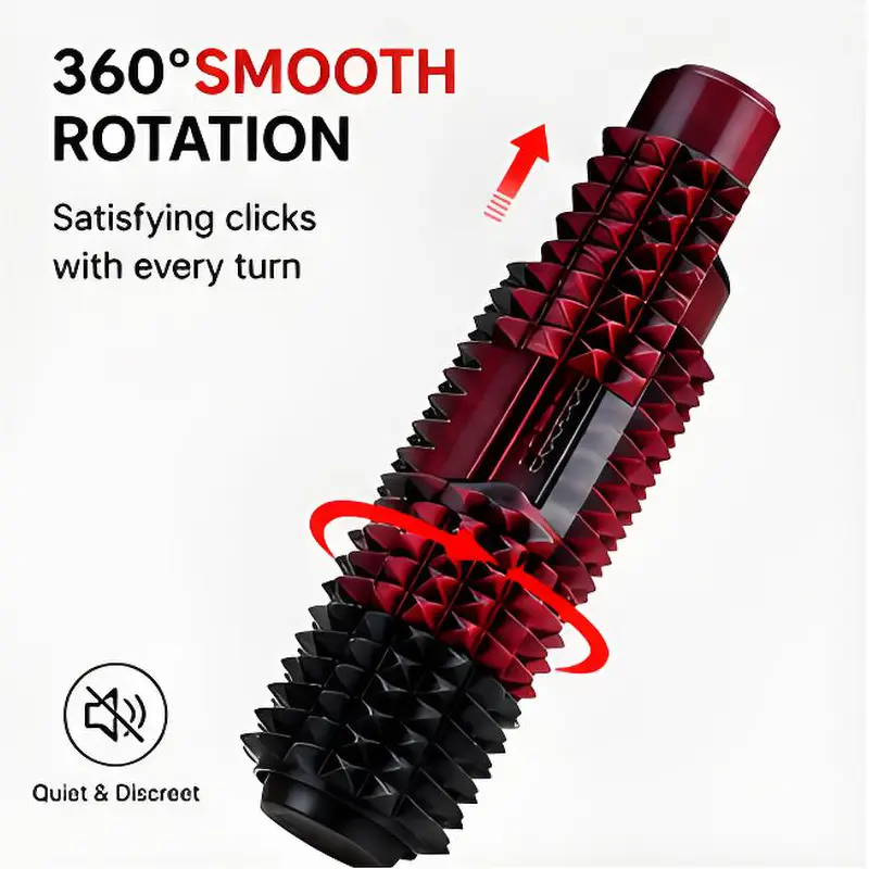 360° Rotatable Spiked Spinner Keychain - 3D Printed Ergonomic Sensory Fidget Keychain, Adult Anxiety Focus Aid, Sensory Stress Reliever Fidgets for Anxiety, Anxiety Relief Products, Stress Relief Fidget