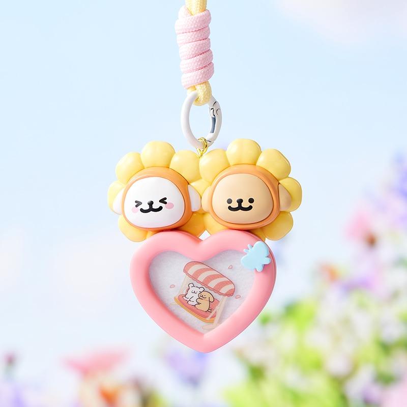 Line Puppy Garden Series Car Blind Box Pendant - Car Aromatherapy Ornaments and Pendants