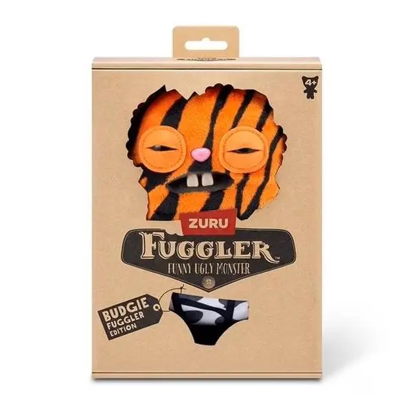 Fuggler 9" Rabid Rabbit Budgie Plush - Tiger