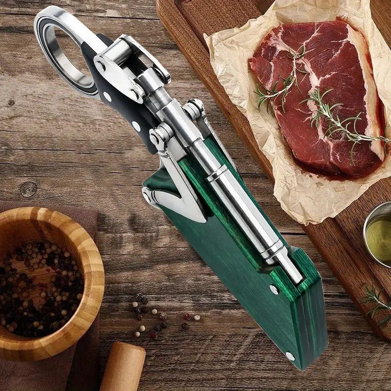 Kitchen knife with wooden sheath, gift for men