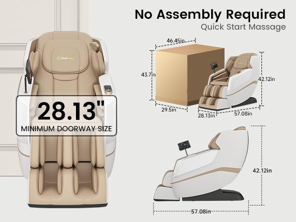 Real Relax massage chair Favor-27 SL Track full body zero gravity shiatsu voice control heating comfort massage recliner