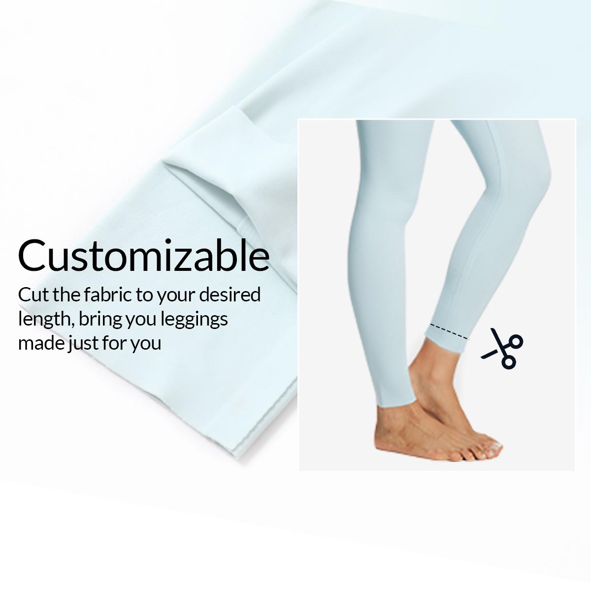 RESTOCK! baleaf freeleaf Stretchy Free-cut Leggings Women's 27" Seamless High Waisted Leggings with Deep Pockets Customizable Workout Yoga Pants