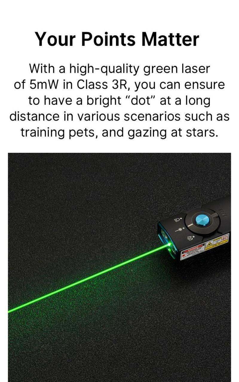 OLIGHT Arkfeld Pro Rechargeable EDC Flashlight with Green Beam, UV Light and White LED Combo, 1300 Lumens Pocket Lights