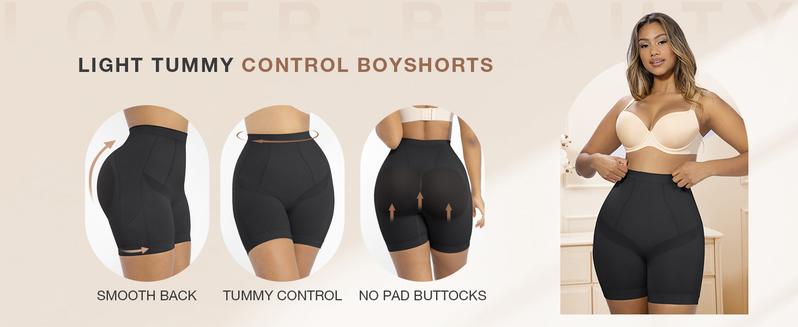 FeelinGirl Tummy Control Shapewear Shorts Shaper for Women High-Waisted Thigh Springtok Fit Everyday