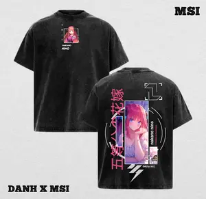 Nino Nakano | The Quintessential Quintuplets Washed Tee Streetwear Tee Hoodie “Purple Ribbon Attitude — A Heart That Chooses Fearlessly” — For Romantic Fans, For Gift Drops That Radiate With Strong Emotion