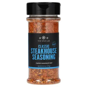 The Spice Lab Classic Steakhouse Seasoning,  6.2 oz (175 g)