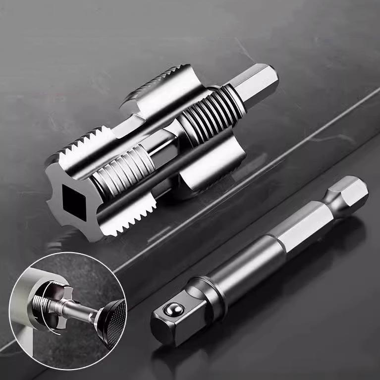 Water Pipe Threading Tool Pipe Thread Cutting Tool 1/2'' 3/4'' PVC Pipe Thread Cutting Tool, Upgrade Pipe Thread Cutting Tool for Plumbing DIY Repairs