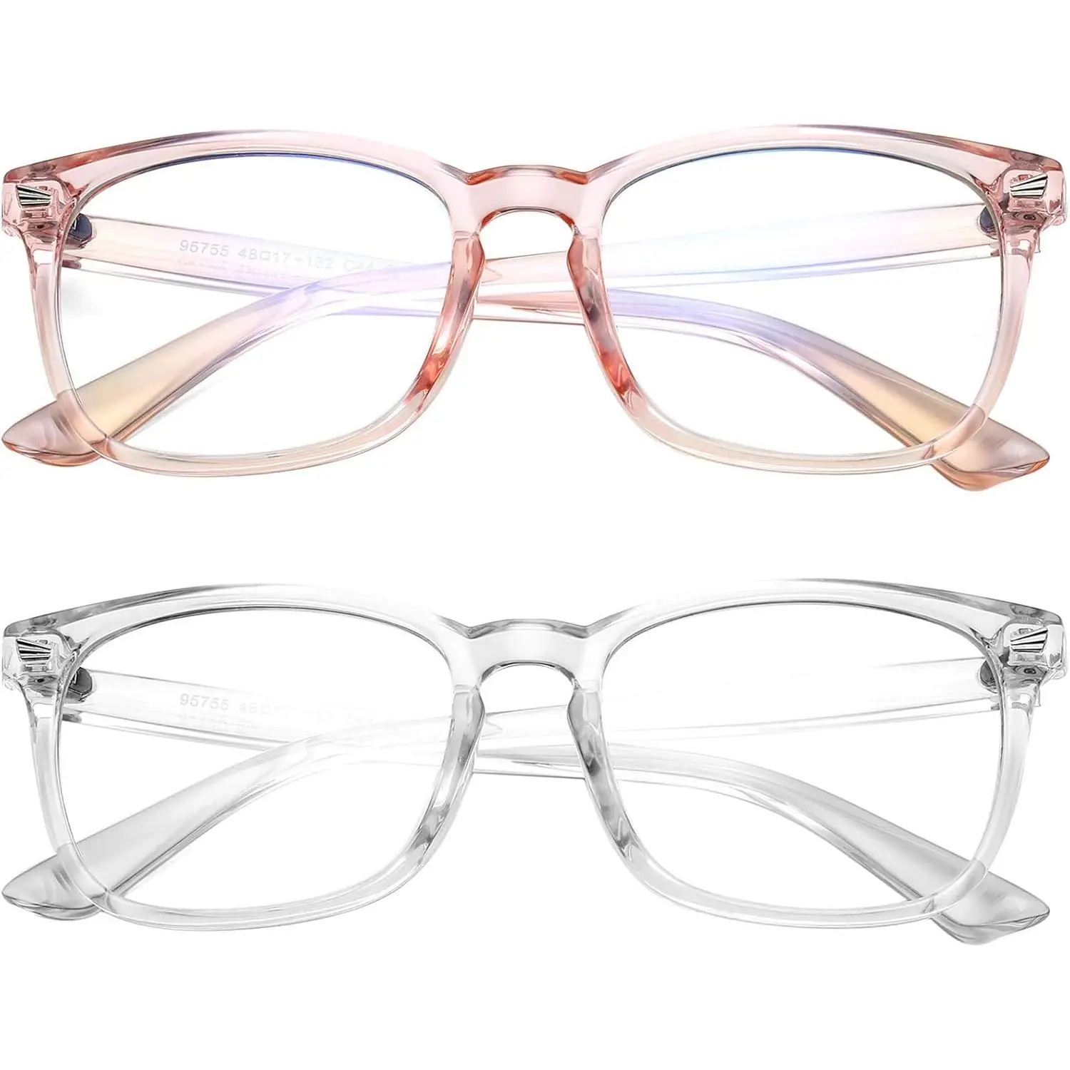 SQ-SGL011 Kids Blue Light Blocking Glasses, Anti Eyestrain & UV Protection, Computer Gaming TV Phone Glasses for Boys Girls