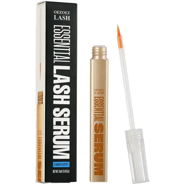Eyelash serum - for thicker, longer lashes, advanced lash enhancement treatment, suitable for natural lashes, eyelash extensions, and eyebrows. Vegan and not tested on animals.