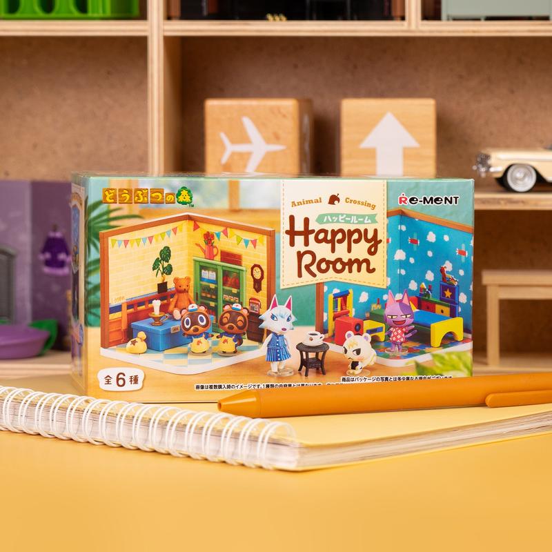 RE-MENT Nintendo Animal Crossing Blind Box Mini Figures (Happy Room)