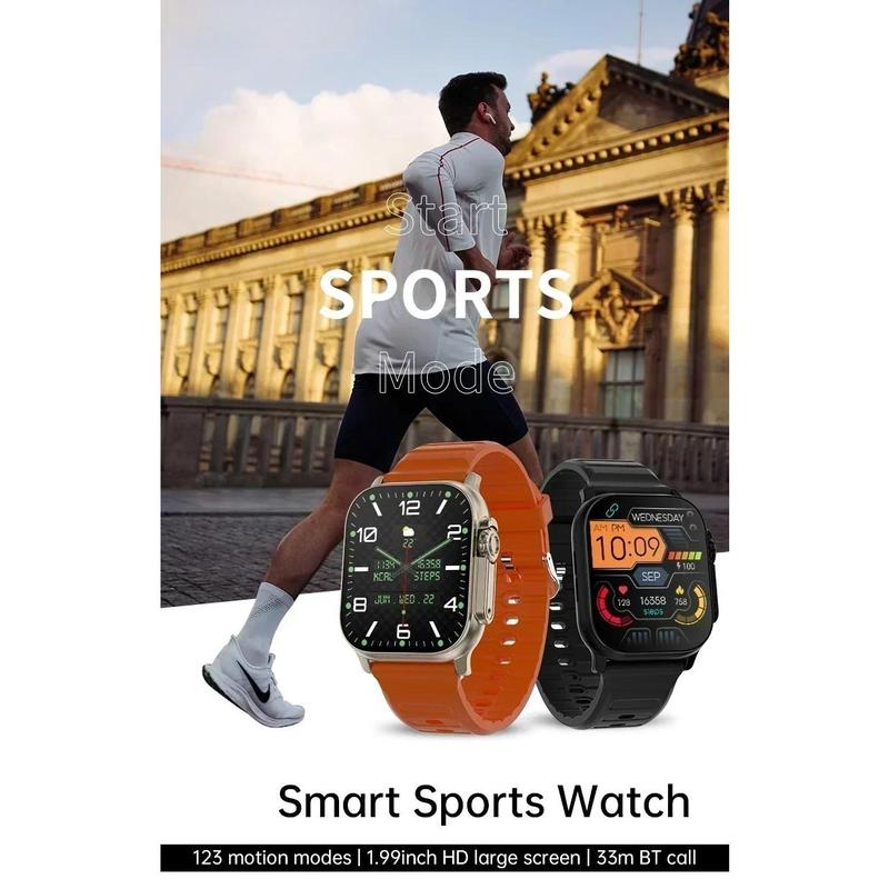 New Smart Watch 9 Ultra Gen 2Ultra IWO Watch Ultra NFC Smartwatch Series 9 Bluetooth Call 2.2 Inch Wireless Fitness Watch