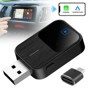 【BlackFriday】2026 Wireless CarPlay Adapter & Android Auto 2in1 Converter for Wired Cars with Original Wired CarPlay or Android Auto Function