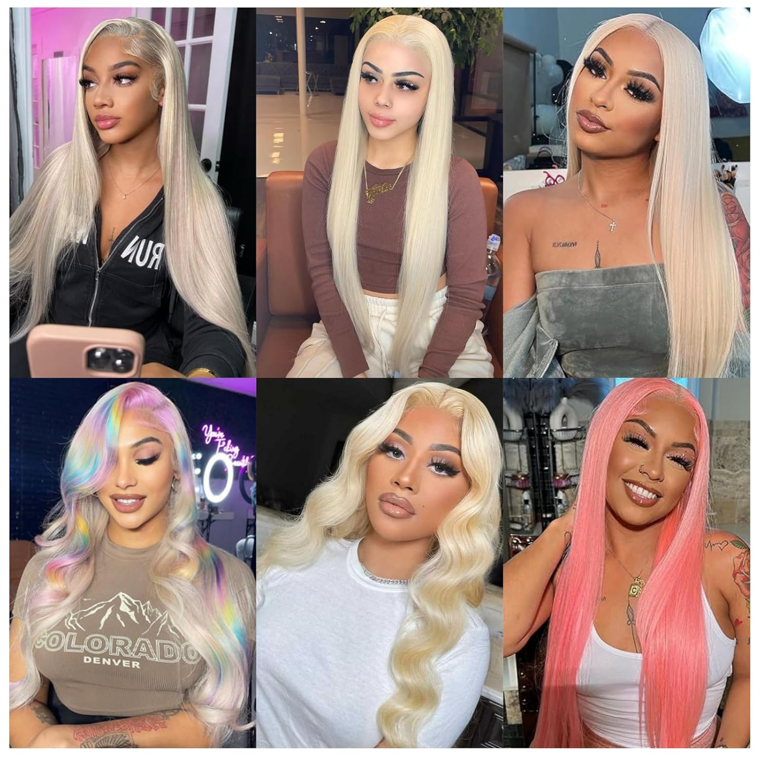 【30“ Only $169】Mamushow 200% Density 13x6 Blonde Lace Frontal Wigs Human Hair 613 Straight Hd Transparent Lace Frontal Wig Pre Plucked With Baby Hair 30 Inch