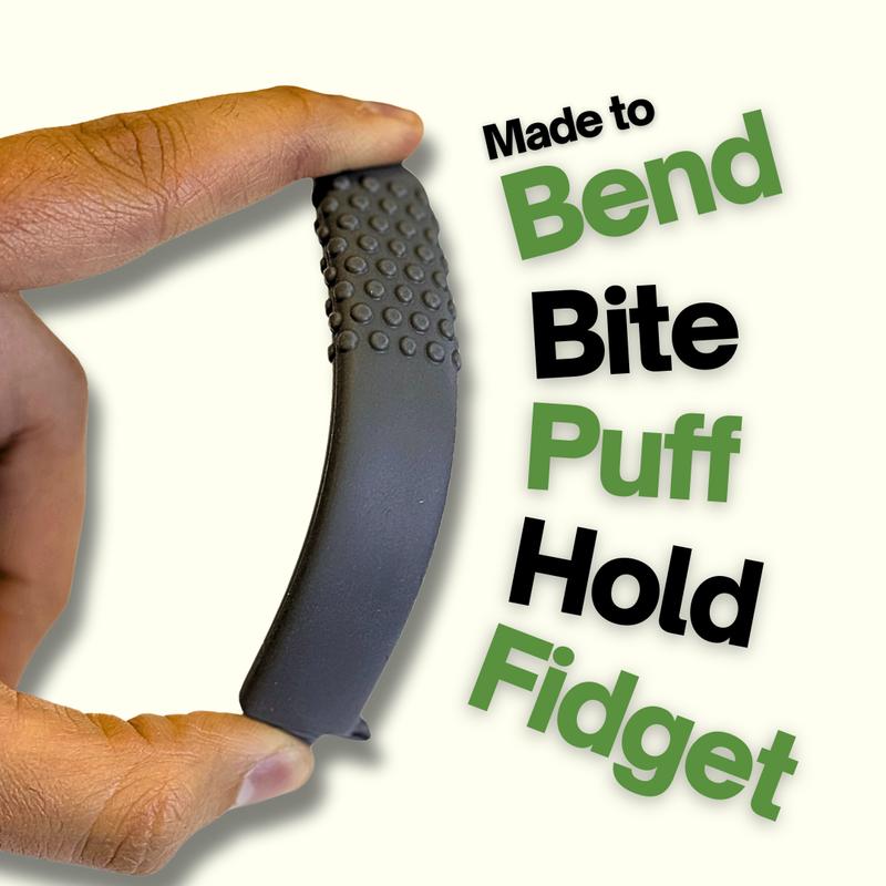 Chewable Breather PUFF-BARS Aromatherapy Essential Oil with Refills Craving Puffer Relief Help for Quitting Bad Habits