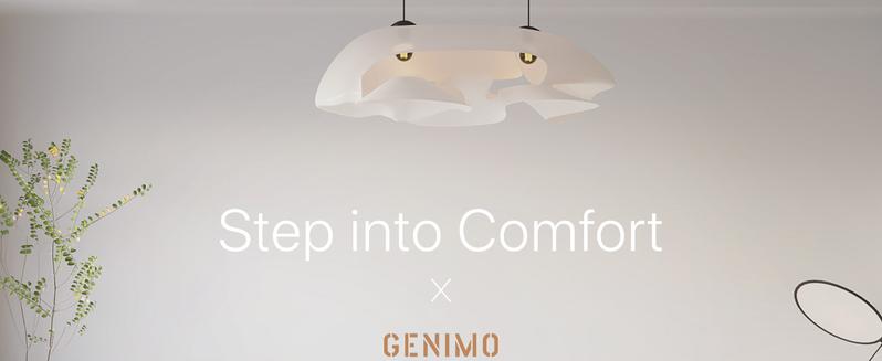 GENIMO Christmas Non Slip Area Rug for Living Room, Entryway, Bedroom, Kitchen and Corridor - Lightweight Mat, Machine Washable Low Pile Rugs