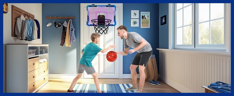 (Summer Turn-Up)Ropoda Mini BasketballHoop - Glow in The Dark Mini Basketball with Clear Polycarbonate Backboard, Durable Design, Easy Assembly & Storage Instructions, Summer Turn Up & Father's Day Deal (Summer Turn-Up)Ropoda Mini BasketballHoop - Glow in The Dark Mini Basketball with Clear Polycarbonate Backboard, Durable Design, Easy Assembly & Storage Instructions, Summer Turn Up & Father's Day Deal