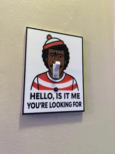 Is It Me You’re Looking For Wall Plate Cover