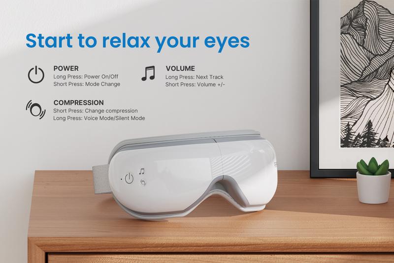 [Livestream Exclusive] RENPHO Eyeris 1 Eye Massager with Heat Self-Care Gifts, Valentines Day Choice for Her/Him