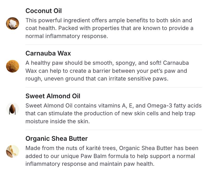 Dog Paw Balm – Moisturizing Wax Stick for Dry, Cracked Paws