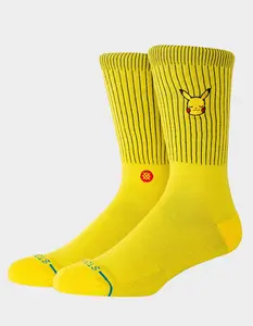 STANCE x Pokémon Pikachu Mens Crew Socks