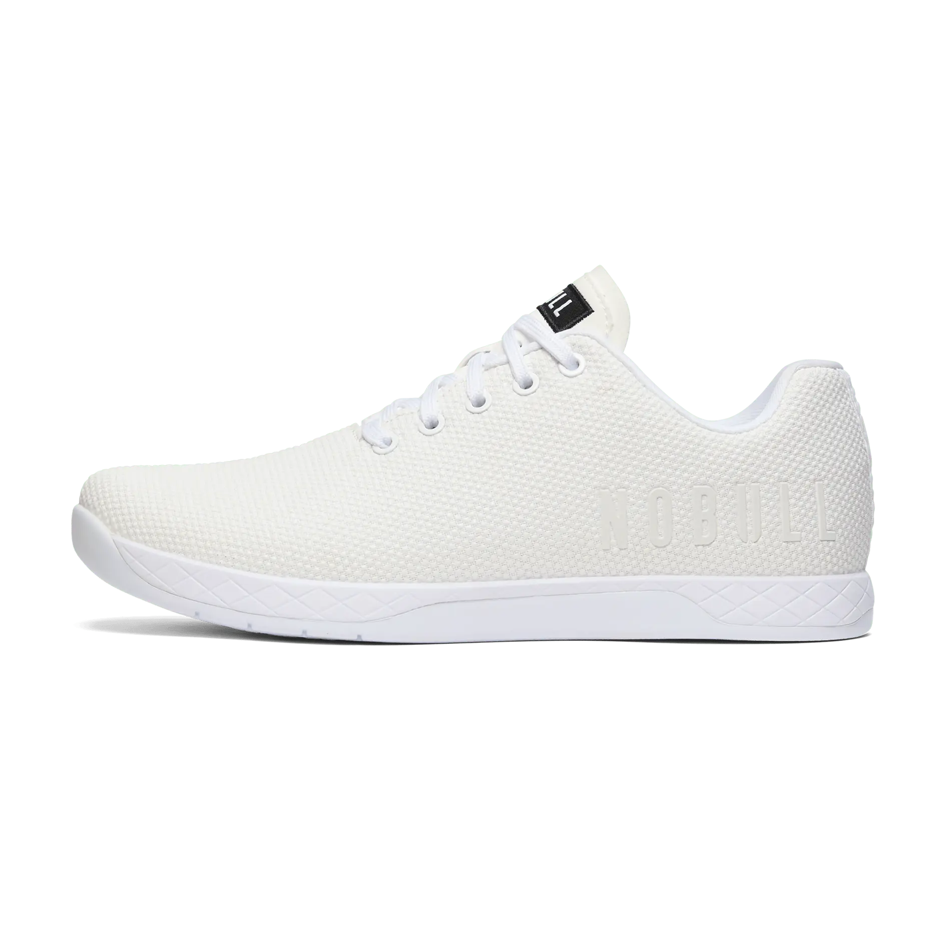 NOBULL Men's Outwork Shoe in White - OG Strength Training Shoe, Durable Gym Trainer, Lifting Sneaker