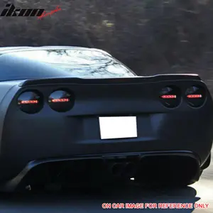 Rear Trunk Spoiler Ducktail Wing Lip for Chevy Corvette C6 2005-2013 ABS