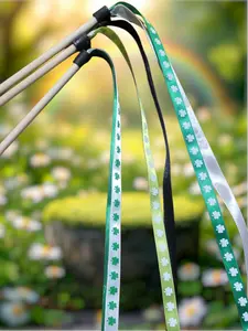 Shamrock Ribbon Wands