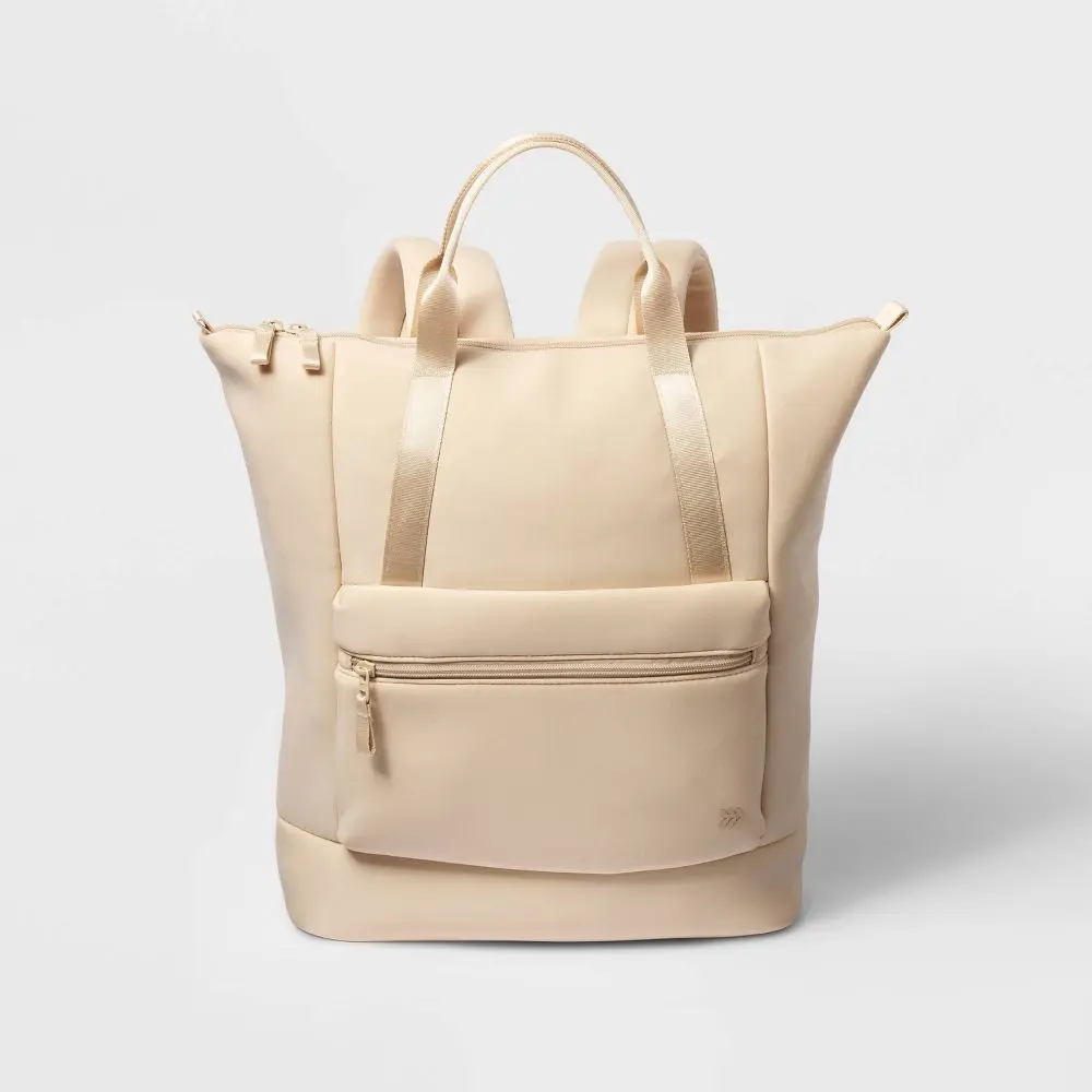 beis convertible backpack - TikTok Shop display picture 1