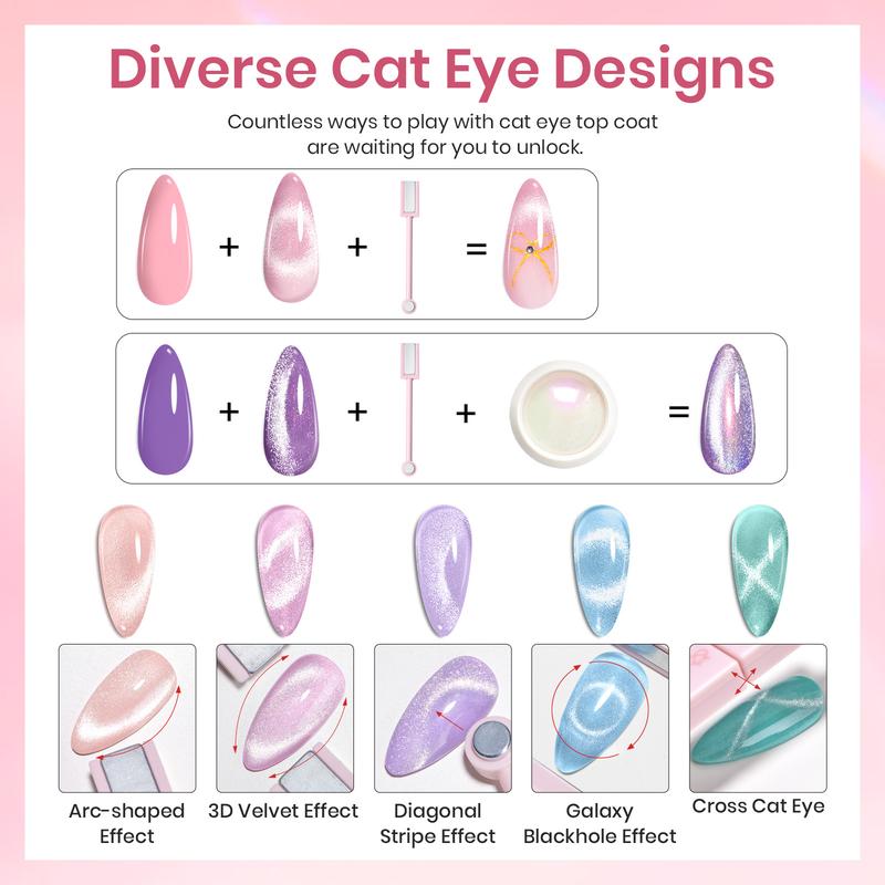 【LIVE ONLY】Beetles Nail Art Decorations Kit, Mirror Powder, Rhinestones, Stickers & Feature Top Coats for Press On Nails and DIY Nail Design