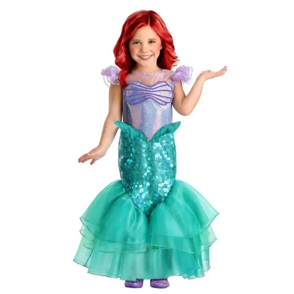 Disney The Little Mermaid Girl's Toddler Ariel Costume (© Disney)