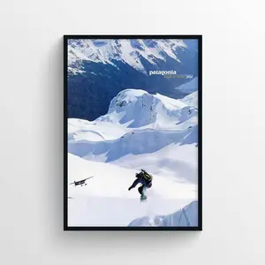 Patagonia 2004 Winter Magazine Poster Decor, Unframed Wall Art, Home Decoration Poster for Fans
