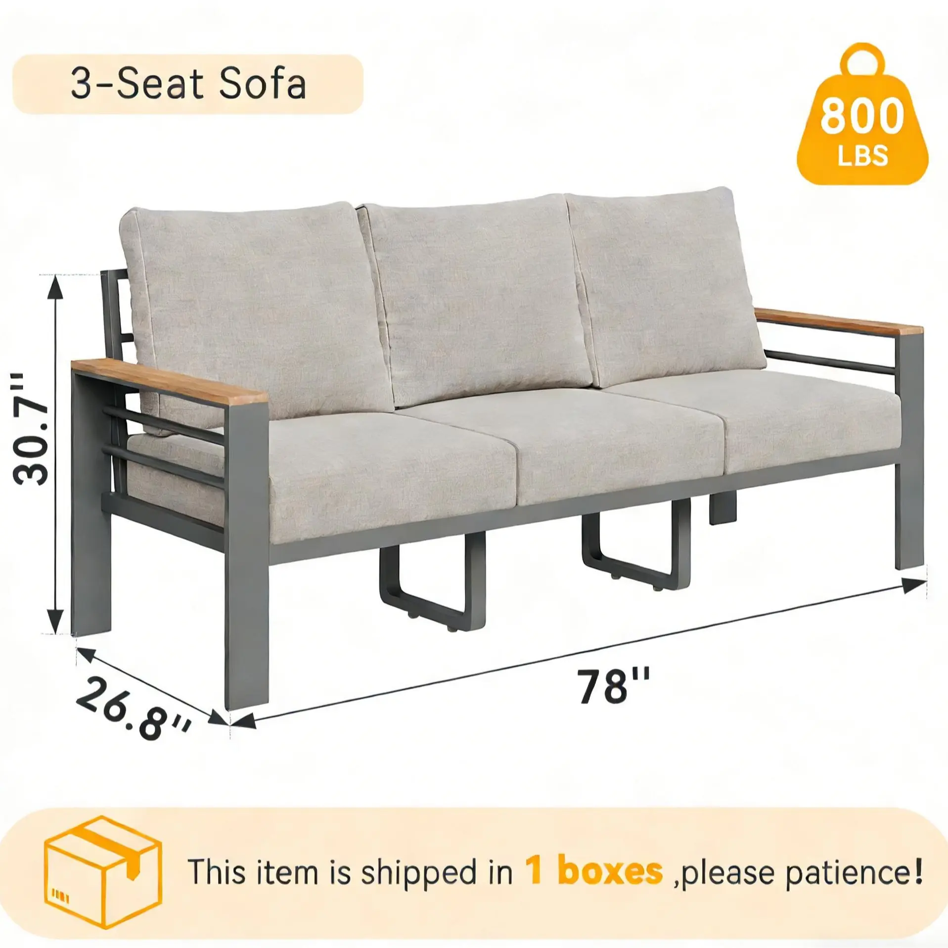 3-Seat Sofa