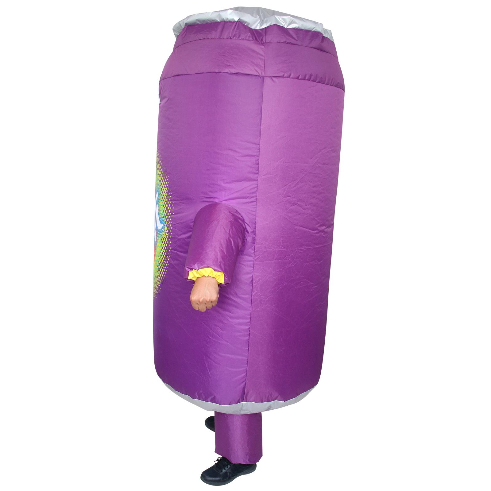 Disfraces inflables para bebidas para adultos, traje de bebida hinchable, divertido disfraz para Halloween, café, cerveza, refresco