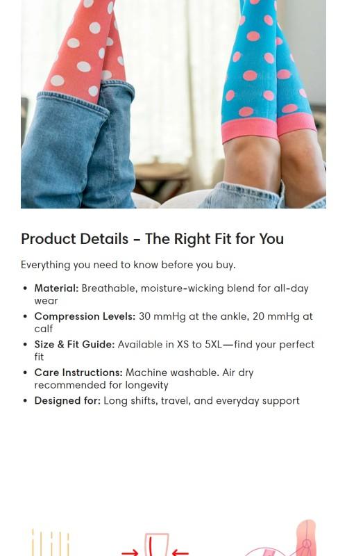 Checkered Compression Socks