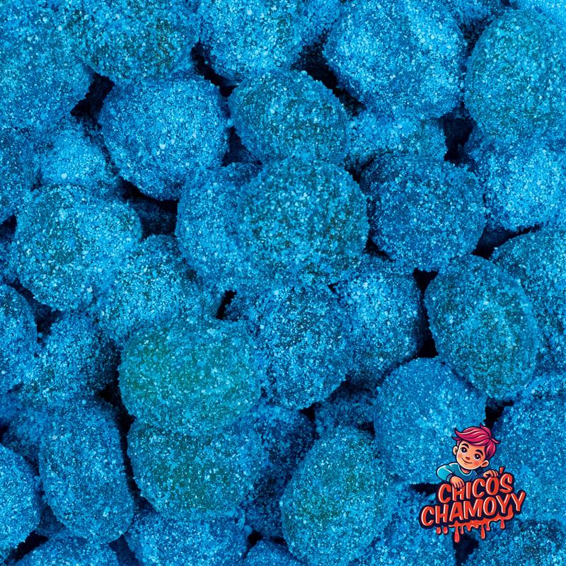 Sour Blue Razz Viral Gushers Splash Blastz 6Oz's Of Candy (No Chamoy Included) - Chicos Chamoyy - Fruity Snack Sweet