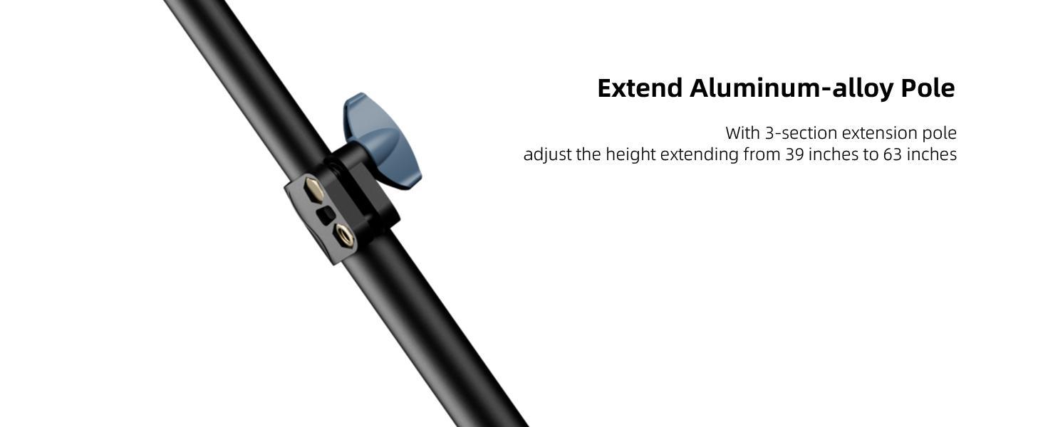 Weilisi Pro Lighting Kit for Creators: 10.5" Ring Light on 69" Tripod & Phone Mount. Dimmable LED for Perfect TikTok, YouTube, Zoom, Makeup & Photo Shots.