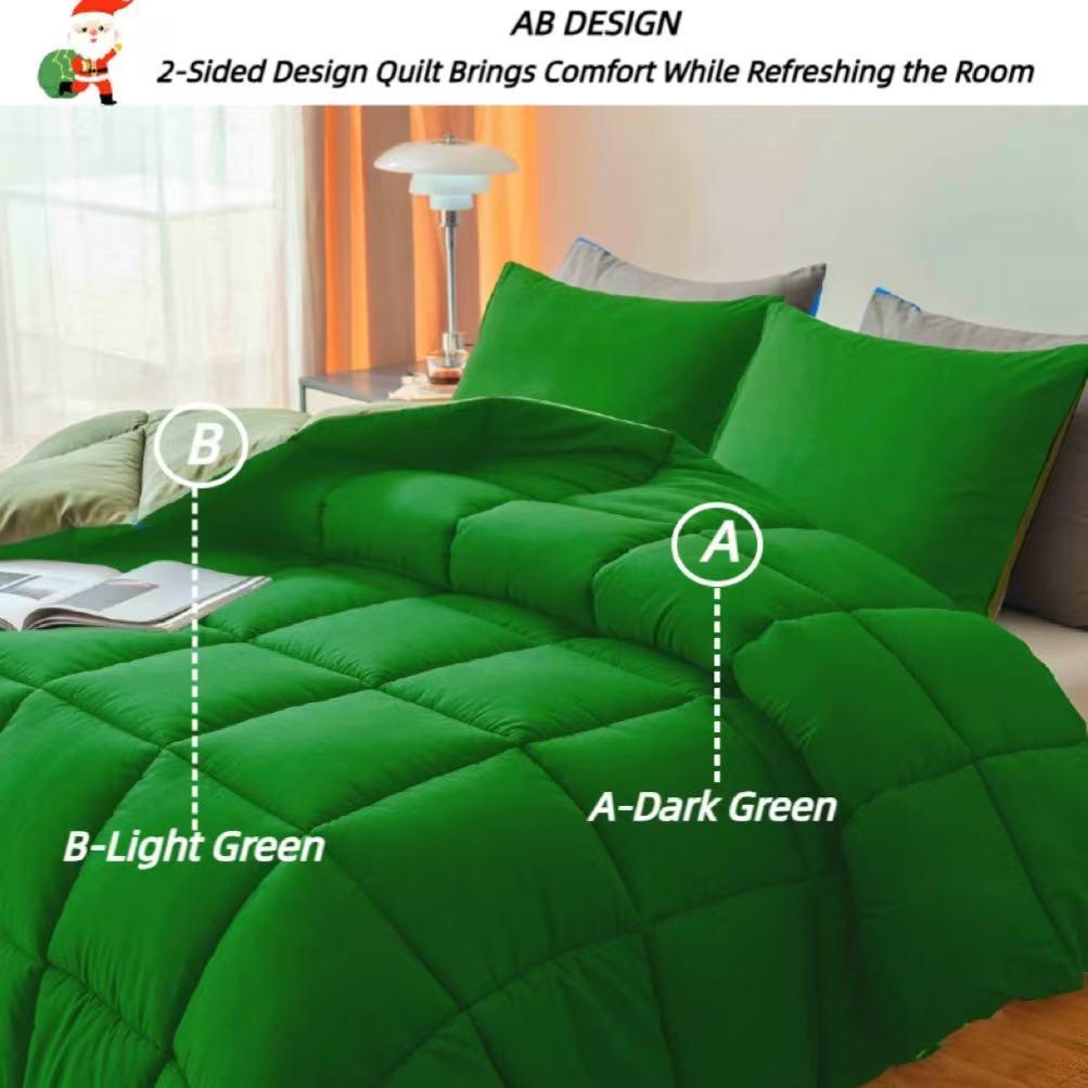 Cosybay Comforter Sets King size, Lightweight Comforter Sets, Queen Size Comforter Set, 2pcs/3pcs Autumn Winter Cute Comforter Set, Bedding Set, Halloween Holidays Gift, Breathable, Seasonal Home Decor,Decorative Tassel Accents