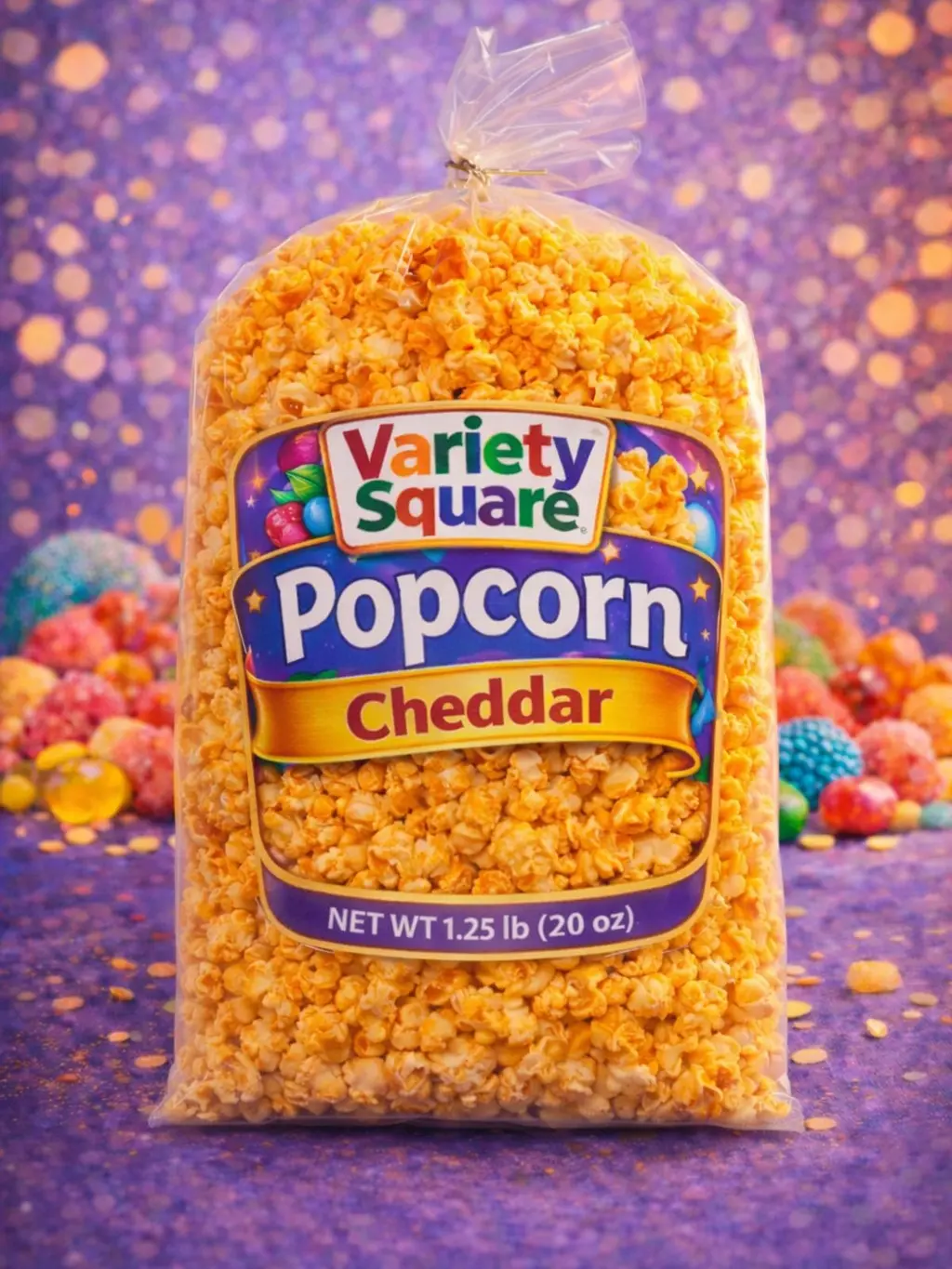 Variety Square Cheddar Popcorn – 1.25 lb Snack Bag - TikTok Shop