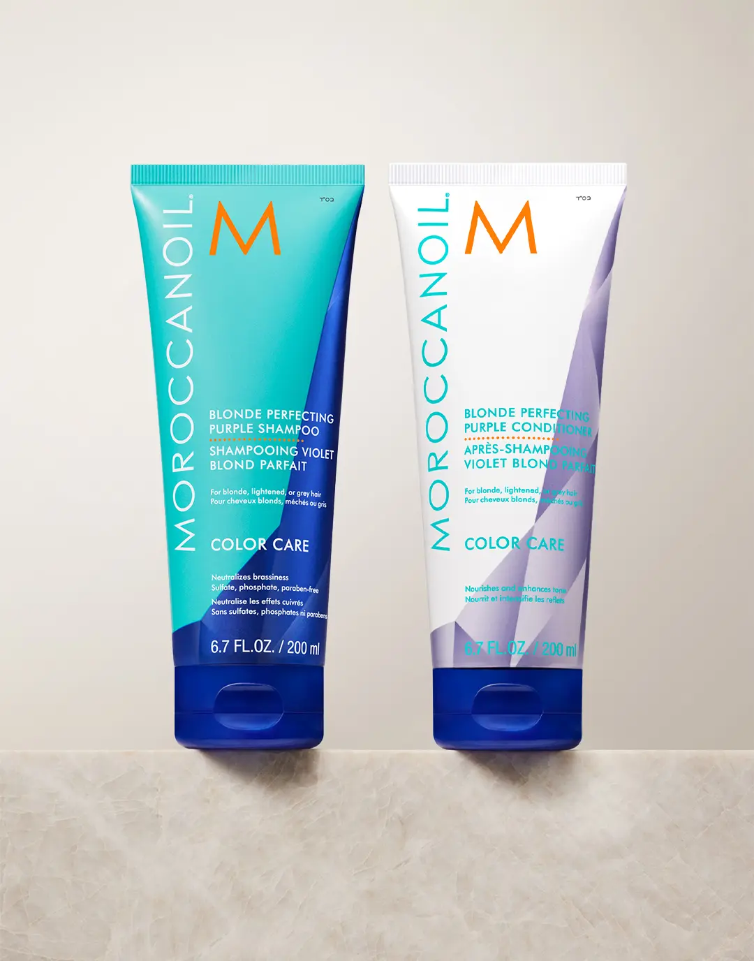 Blonde Perfecting Purple Shampoo & Conditioner Bundle For Blonde, Lightened, or Grey Hair