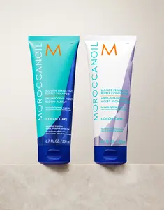 Blonde Perfecting Purple Shampoo & Conditioner Bundle For Blonde, Lightened, or Grey Hair Blonde Perfecting Purple Shampoo & Conditioner Bundle For Blonde, Lightened, or Grey Hair