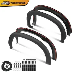 4PCS Fender Flares Kit 84297538 NEW Fit For 2019-2024 Chevrolet Silverado 1500
